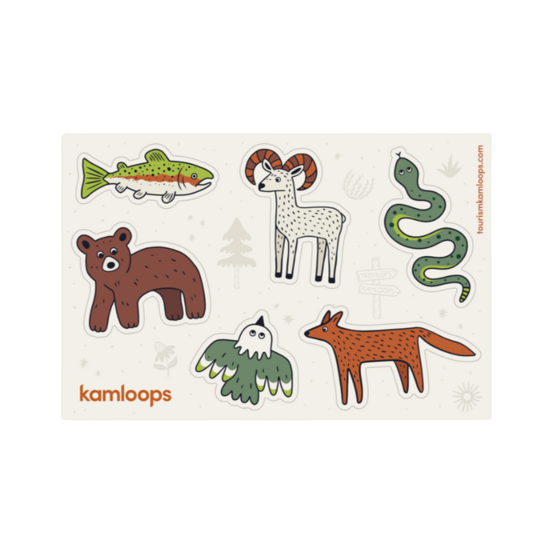 Wildlife Sticker Sheet