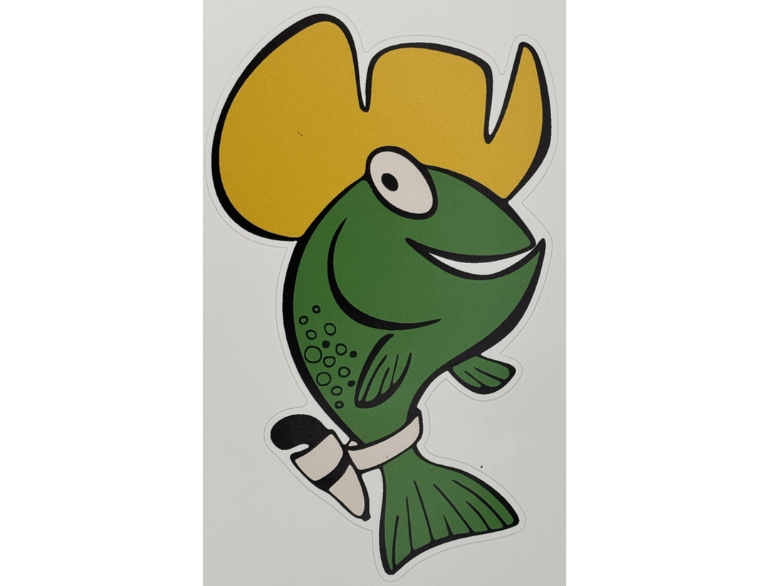 Kami The Fish Sticker