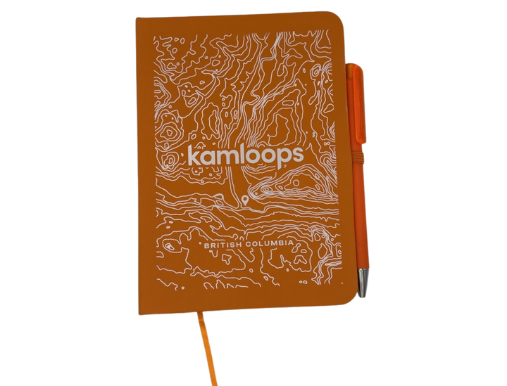 Topographical Notebook & Pen