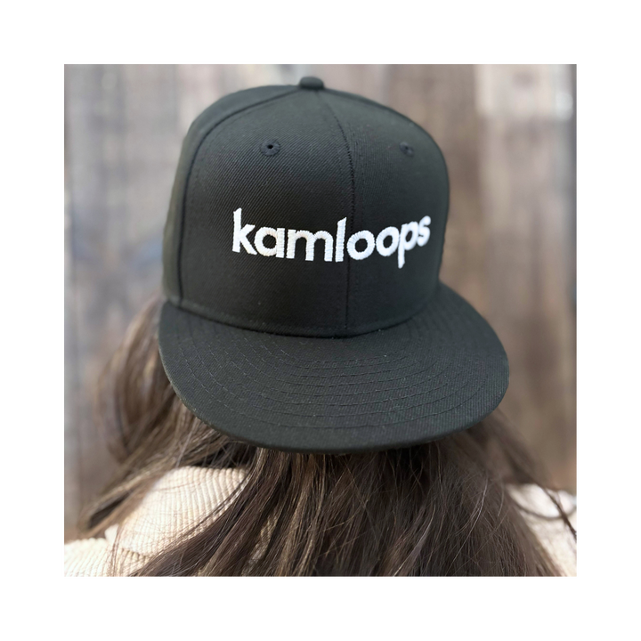 Youth Black Snapback Cap